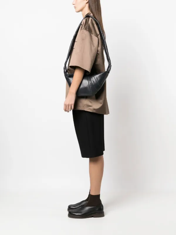 Lemaire croissant bag sale black