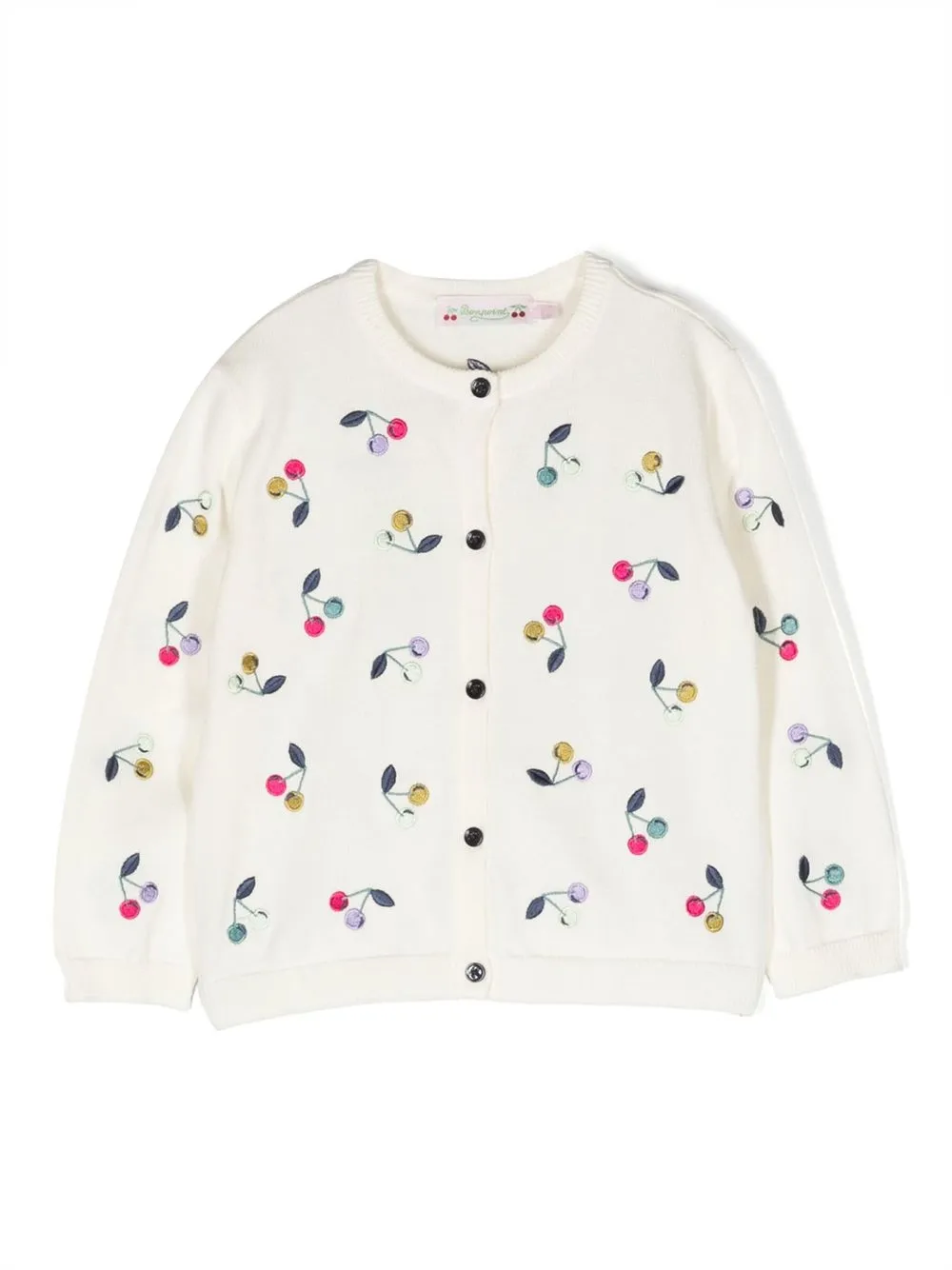 

Bonpoint cherry-print cardigan - Neutrals