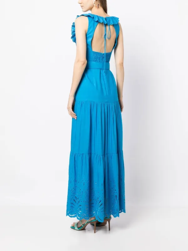 Bcbgeneration ruffle maxi on sale dress
