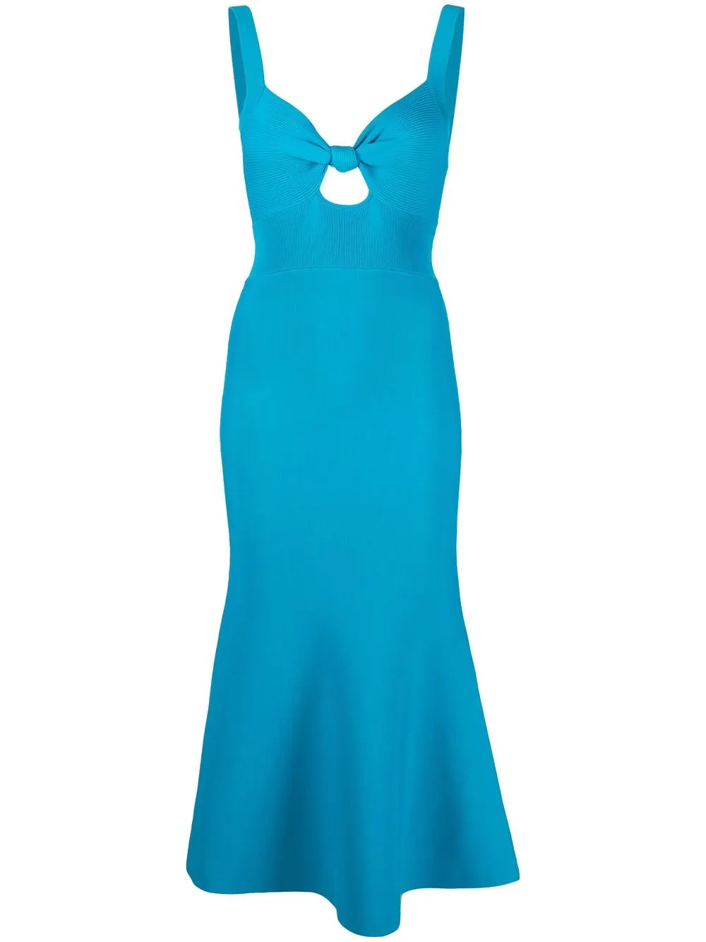 

Rebecca Vallance Alma twisted midi dress - Blue