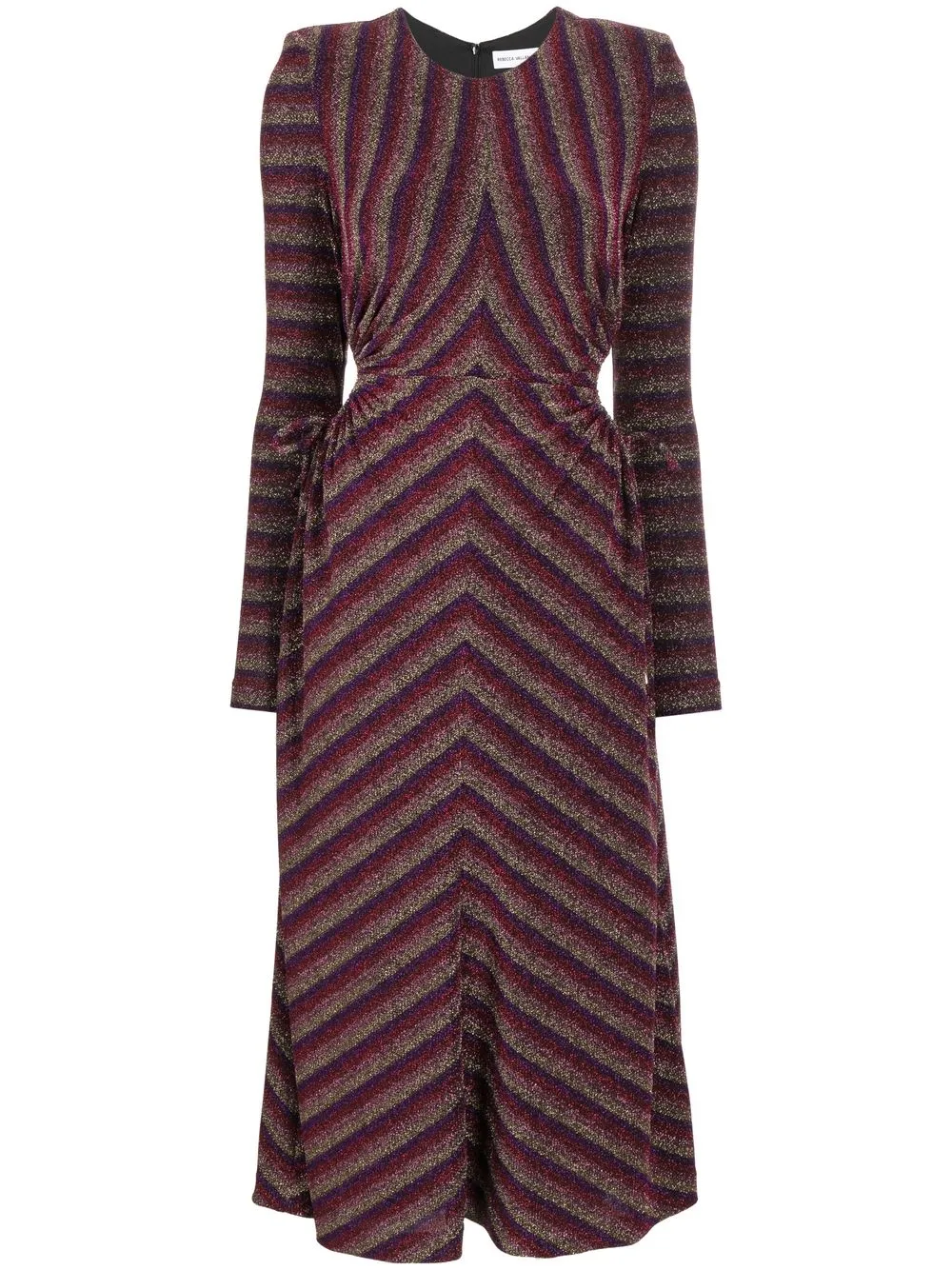 

Rebecca Vallance Aisha cut-out midi dress - Multicolour