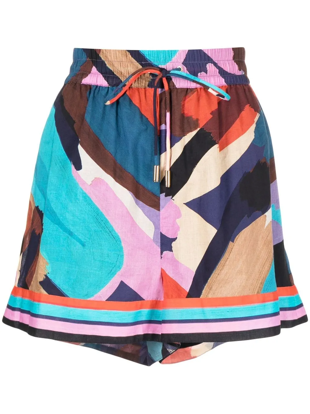 

Rebecca Vallance Malaga graphic-print shorts - Multicolour