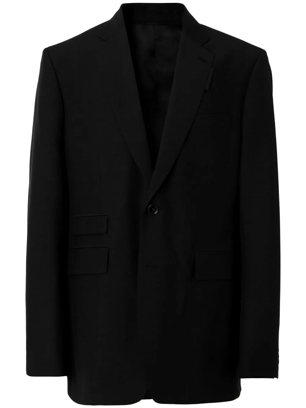 

Burberry classic-fit tailored blazer - BLACK