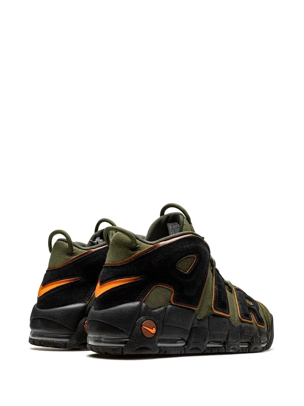 Shop Nike Air More Uptempo "cargo Khaki" Sneakers In Green