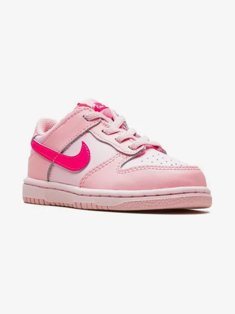 Nike Kids "baskets Dunk Low ""Triple Pink"" "