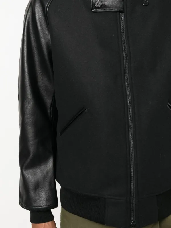 Y-3 コントラストスリーブ ボンバージャケット | ブラック