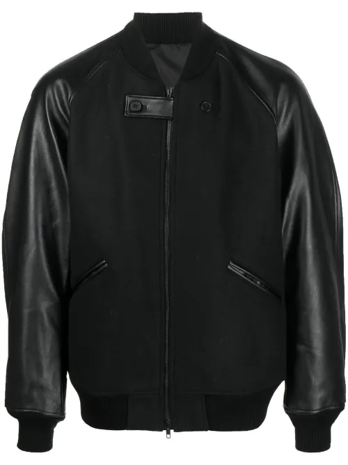 Veste bomber à manches contrastantes - Y-3 - Modalova