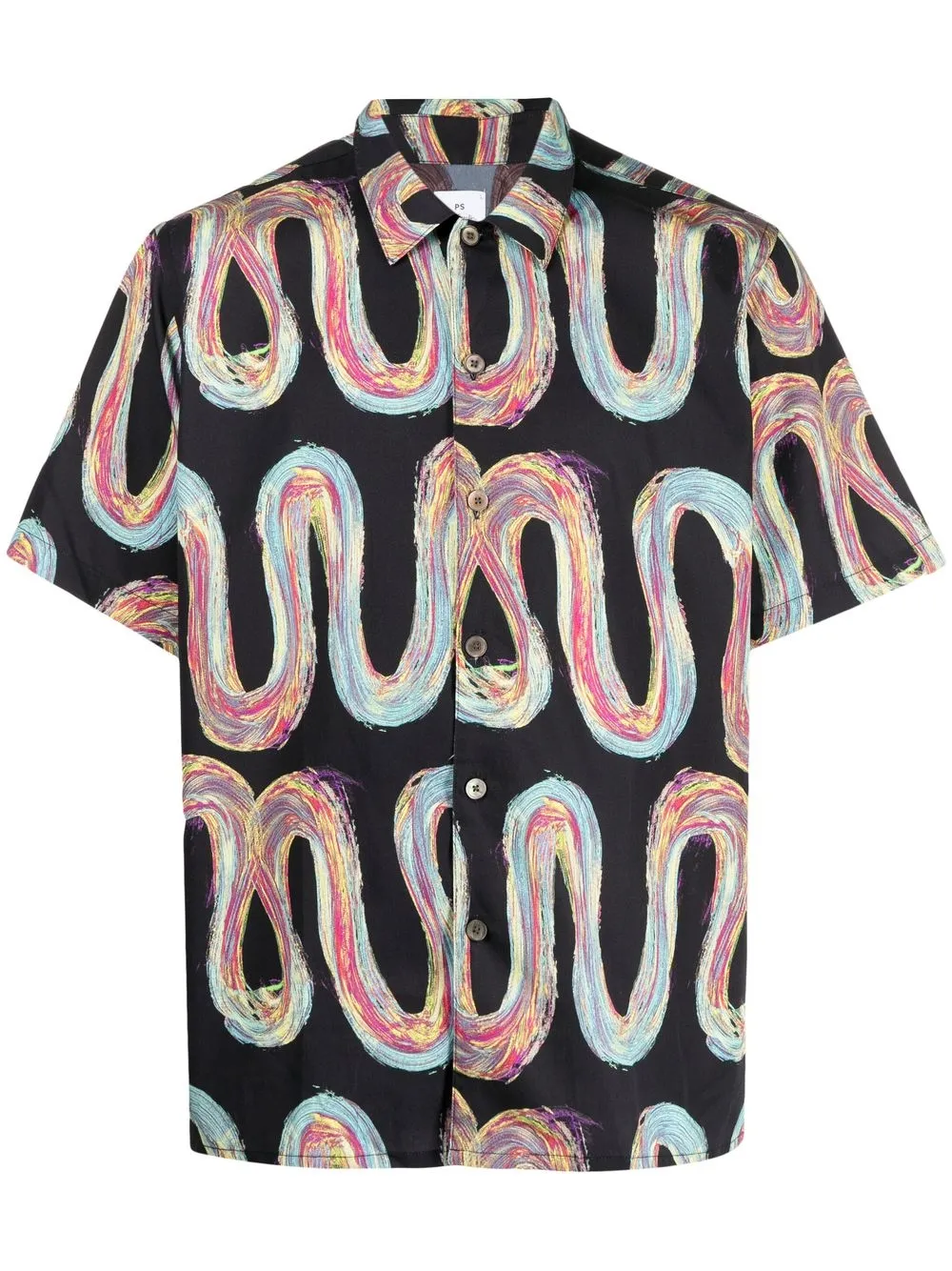 

PS Paul Smith graphic print short-sleeve shirt - Multicolour