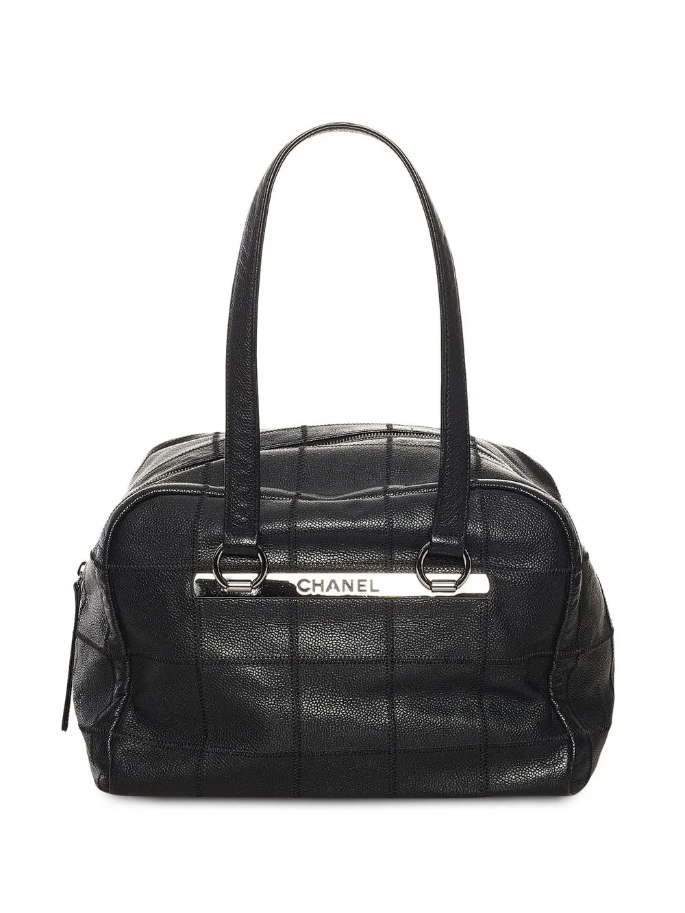 

Chanel Pre-Owned bolsa de hombro Choco Bar LAX 2005-2006 - Negro