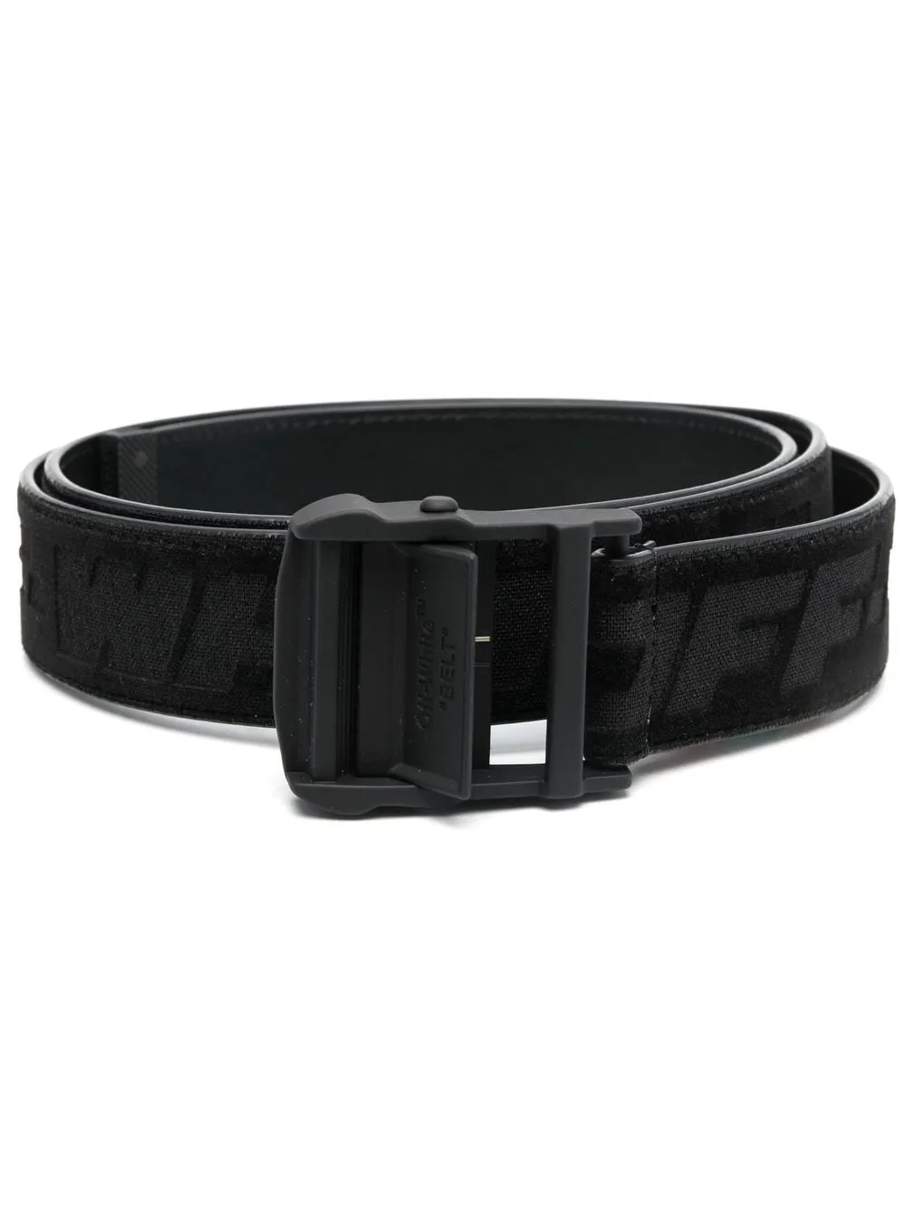 

Off-White logo-print industrial belt - Black