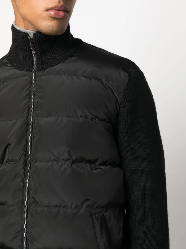 Herno zip-up Padded Jacket | Black | FARFETCH GE