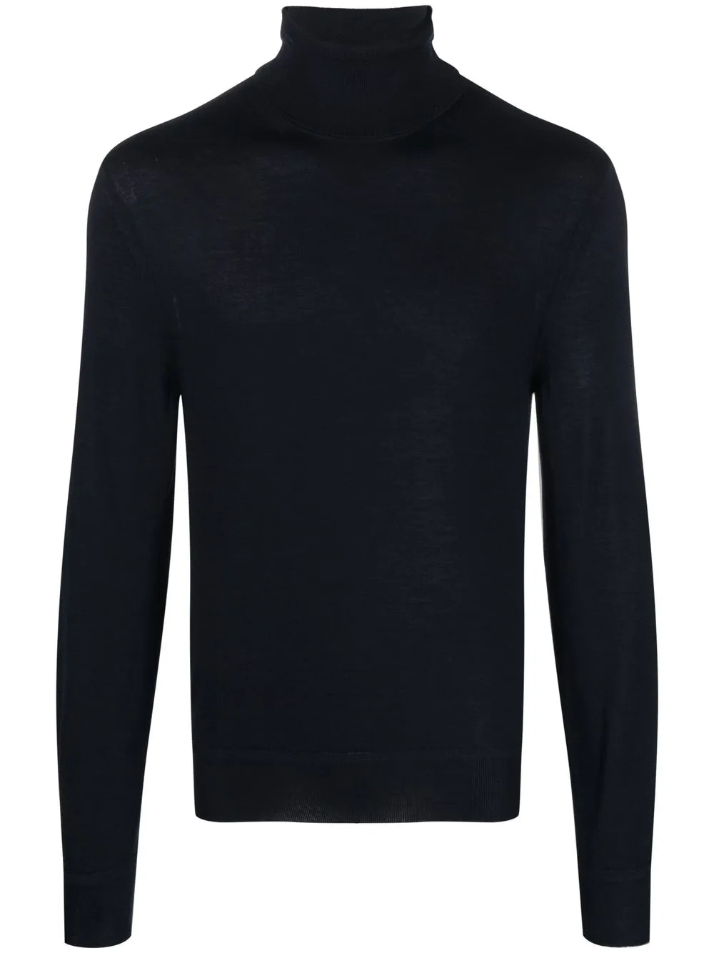 

TOM FORD roll-neck cashmere-silk jumper - Blue