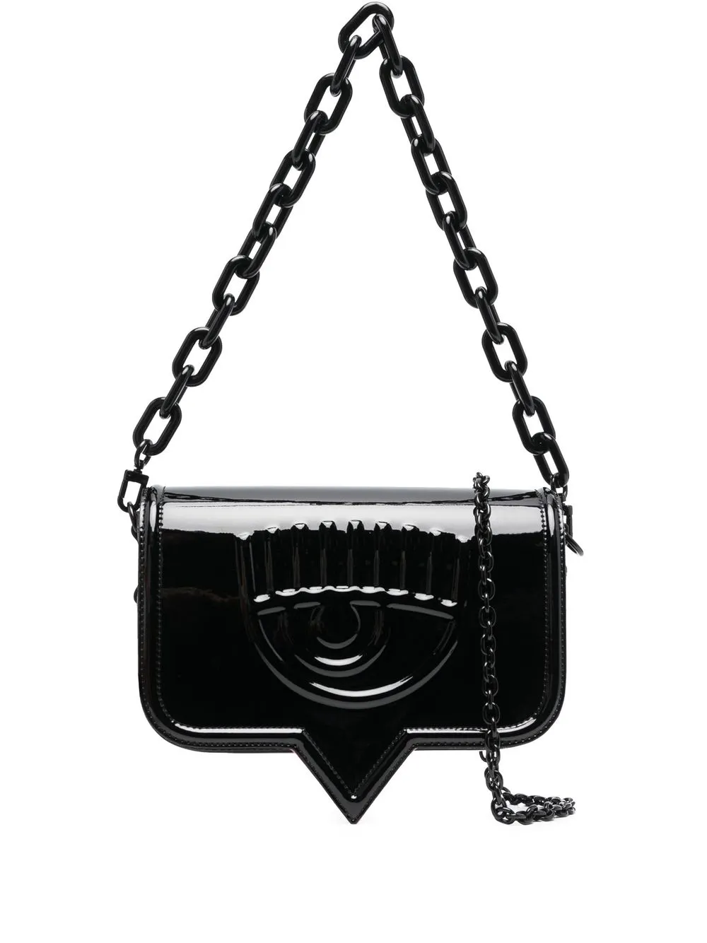 

Chiara Ferragni Eyelike-motif shoulder bag - Black