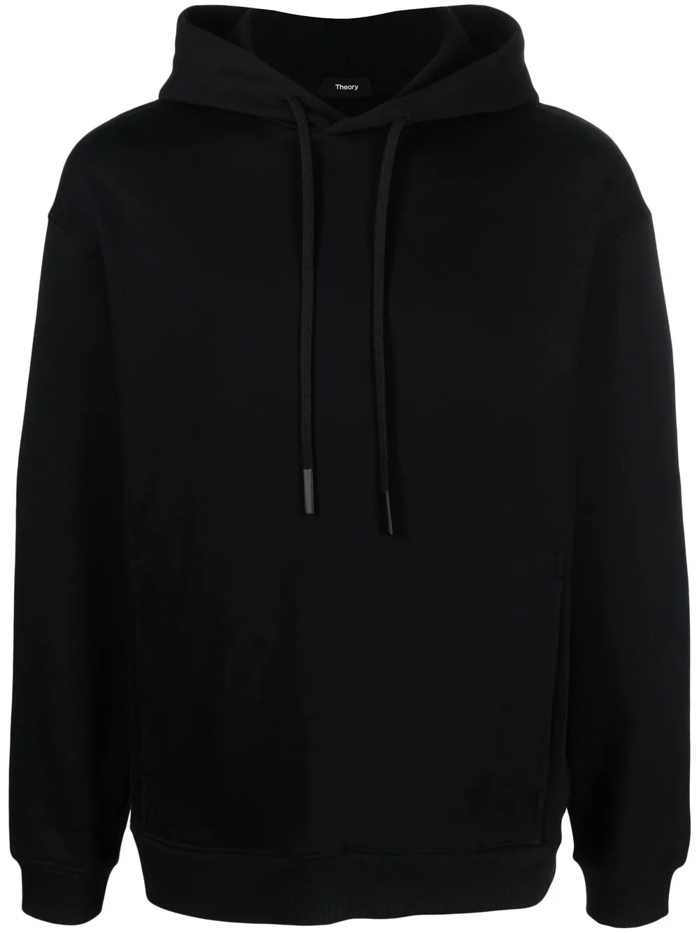 

Theory drawstring pullover hoodie - Black