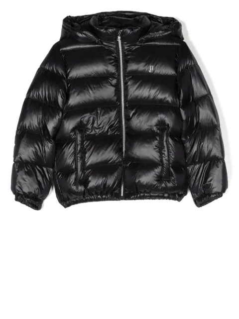 Herno Kids hooded zip-up padded jacket 