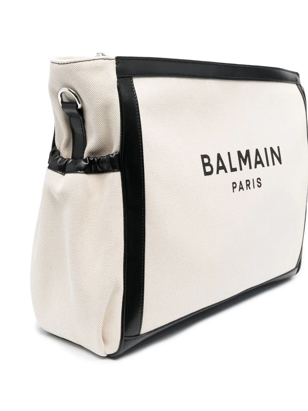 Balmain Kids Luiertas met logoprint - Beige