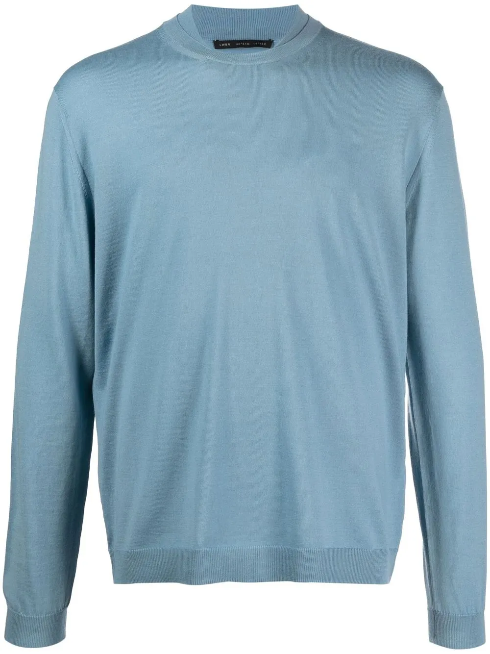 

Low Brand crew neck merino-wool jumper - Blue