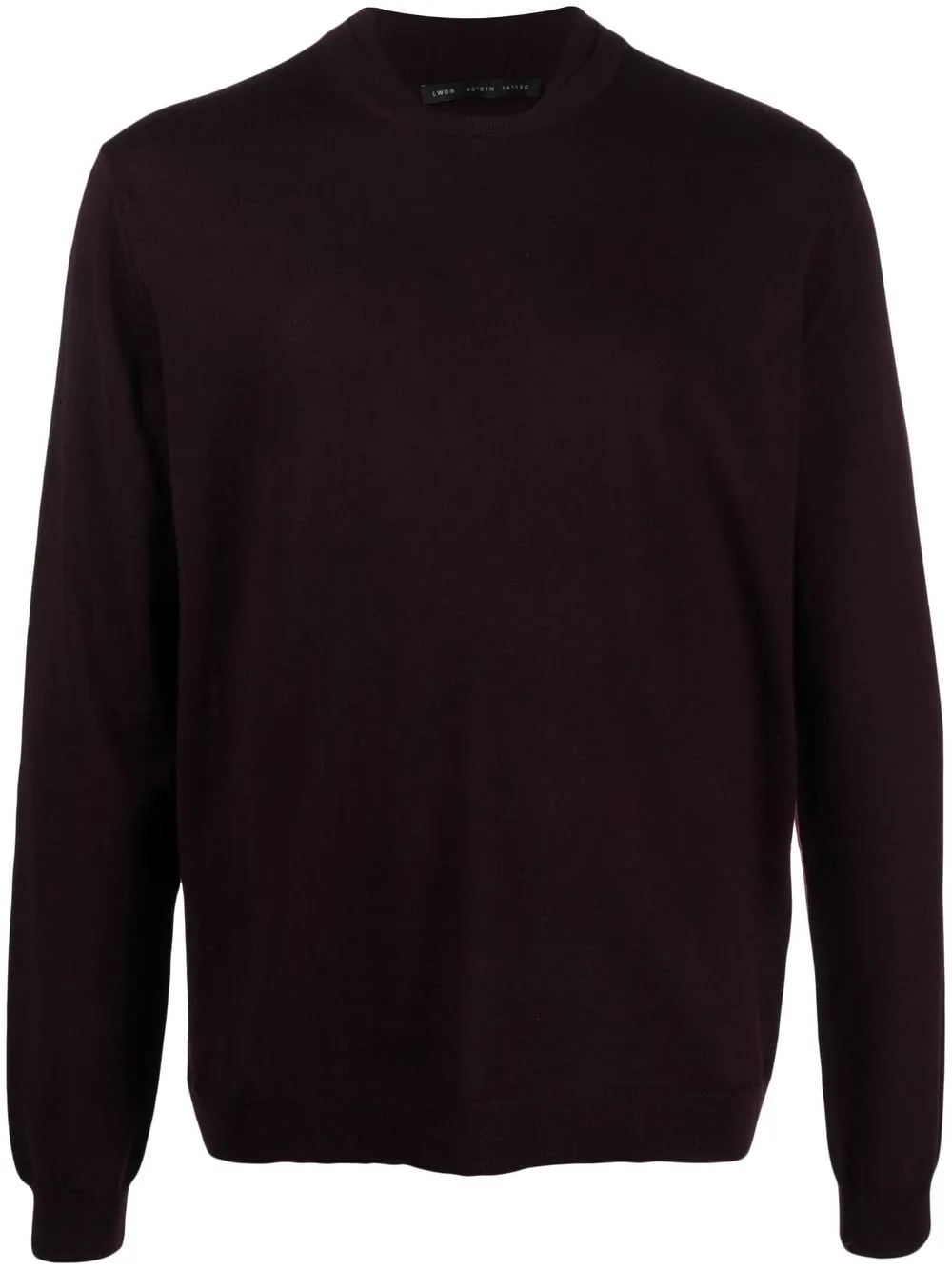 

Low Brand crew neck merino-wool jumper - Red