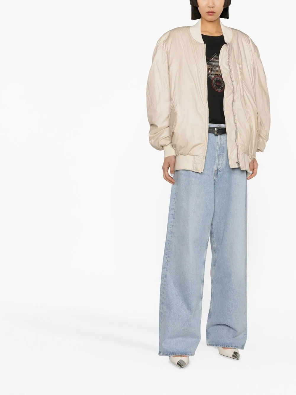 ISABEL MARANT Bomberjack - Beige