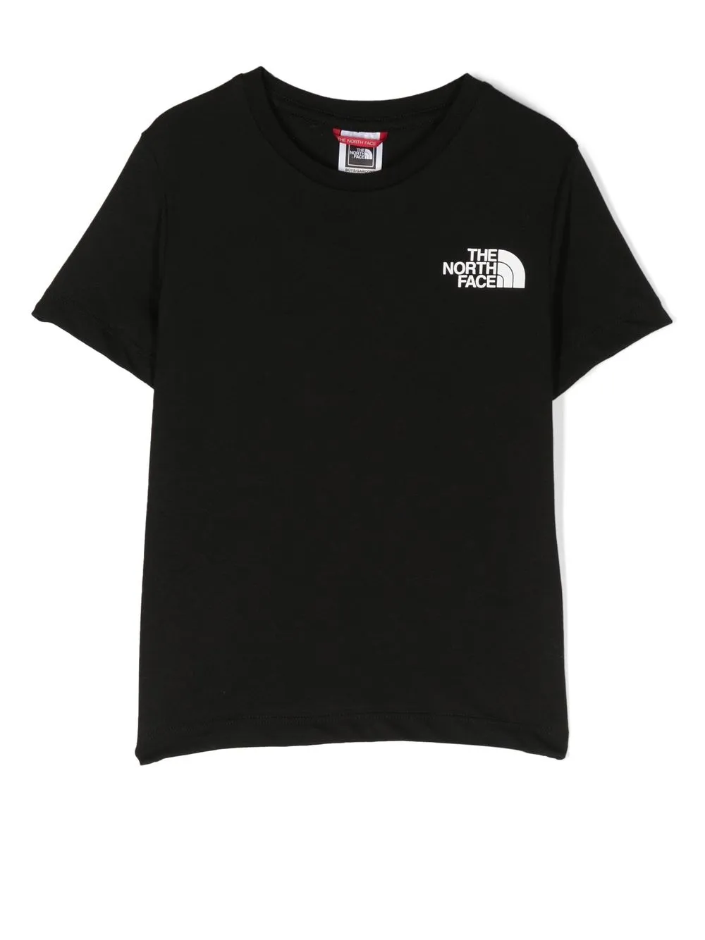 The North Face Kids logo-print short-sleeve T-shirt - Black