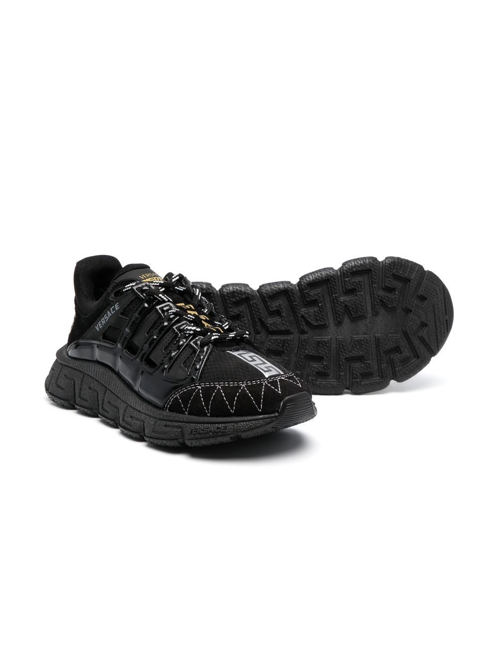 Versace Kids Chunky sneakers - Zwart