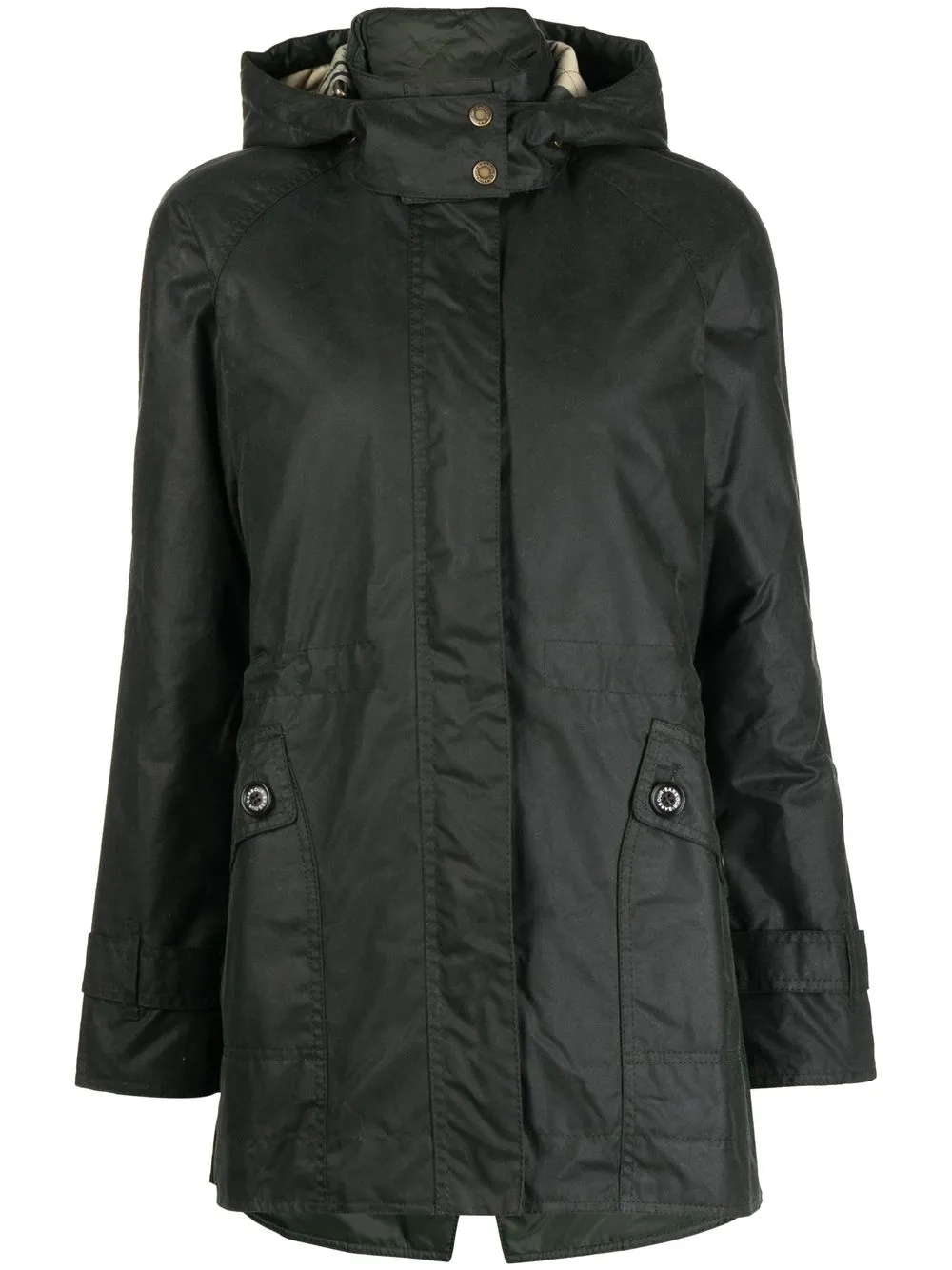 

Barbour cotton hooded jacket - Green