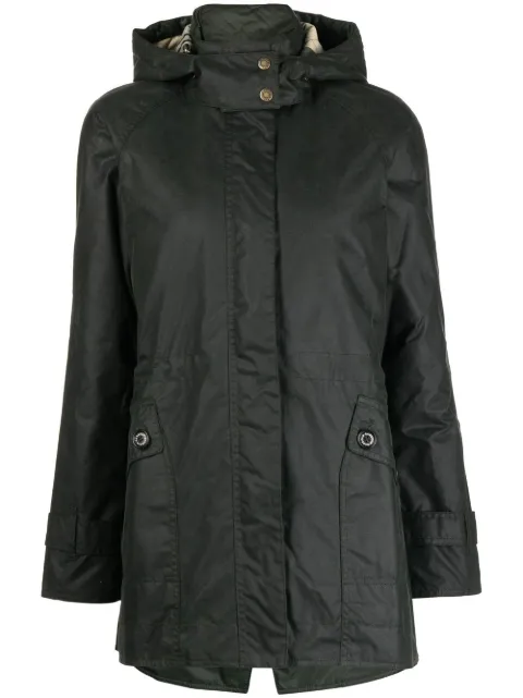 Barbour cotton hooded jacket
