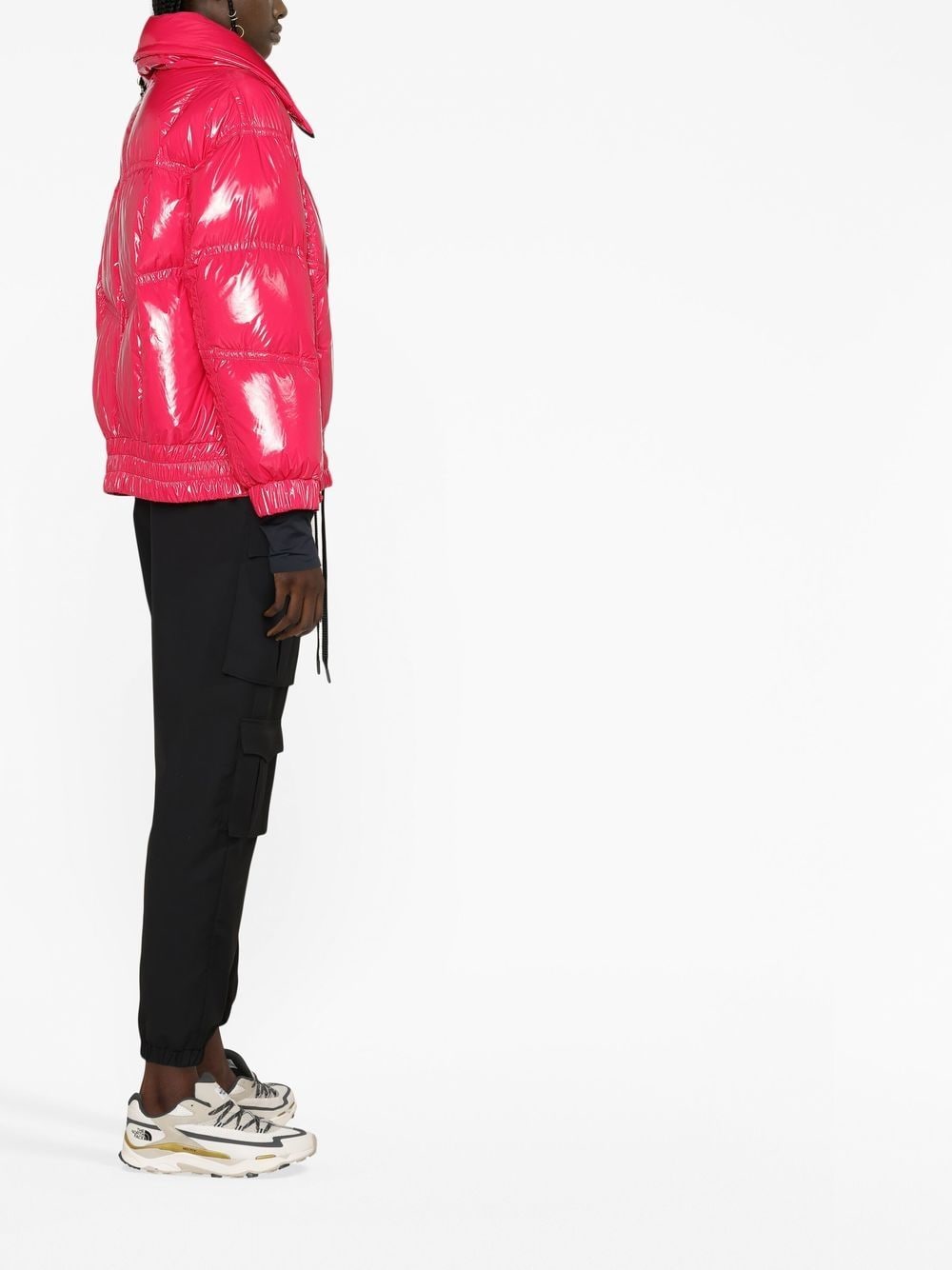 Shop Moncler Chambairy Down Jacket In Pink