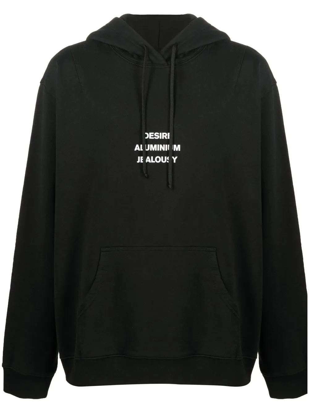 

JORDANLUCA hoodie con eslogan estampado - Negro