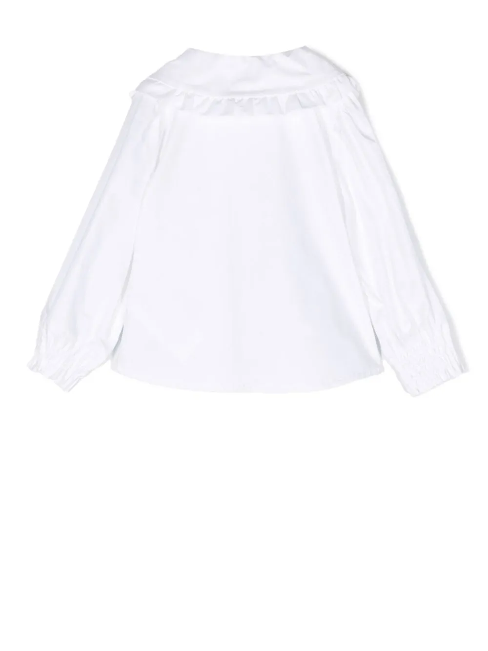 Miss Grant Kids Shirt met Peter Pan kraag - Wit