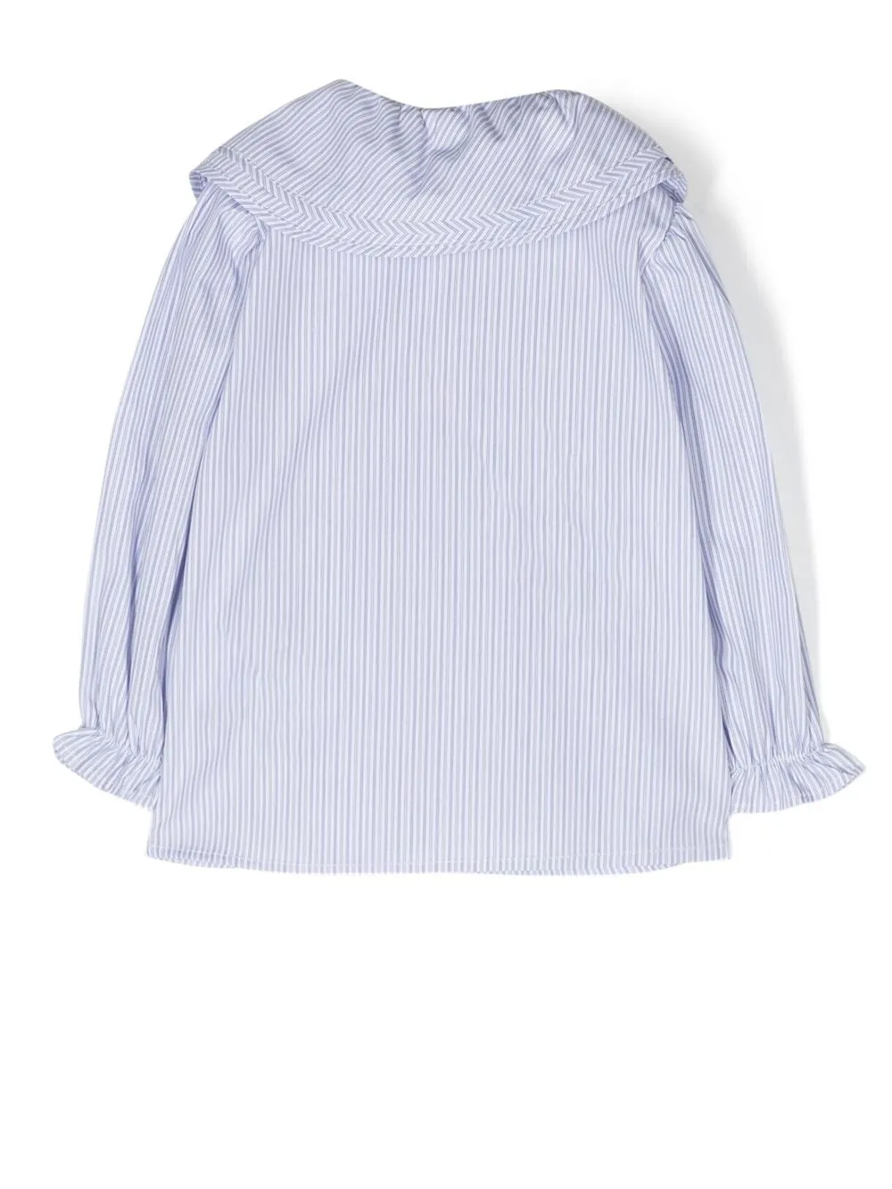 Miss Grant Kids Shirt met Peter Pan kraag - Blauw