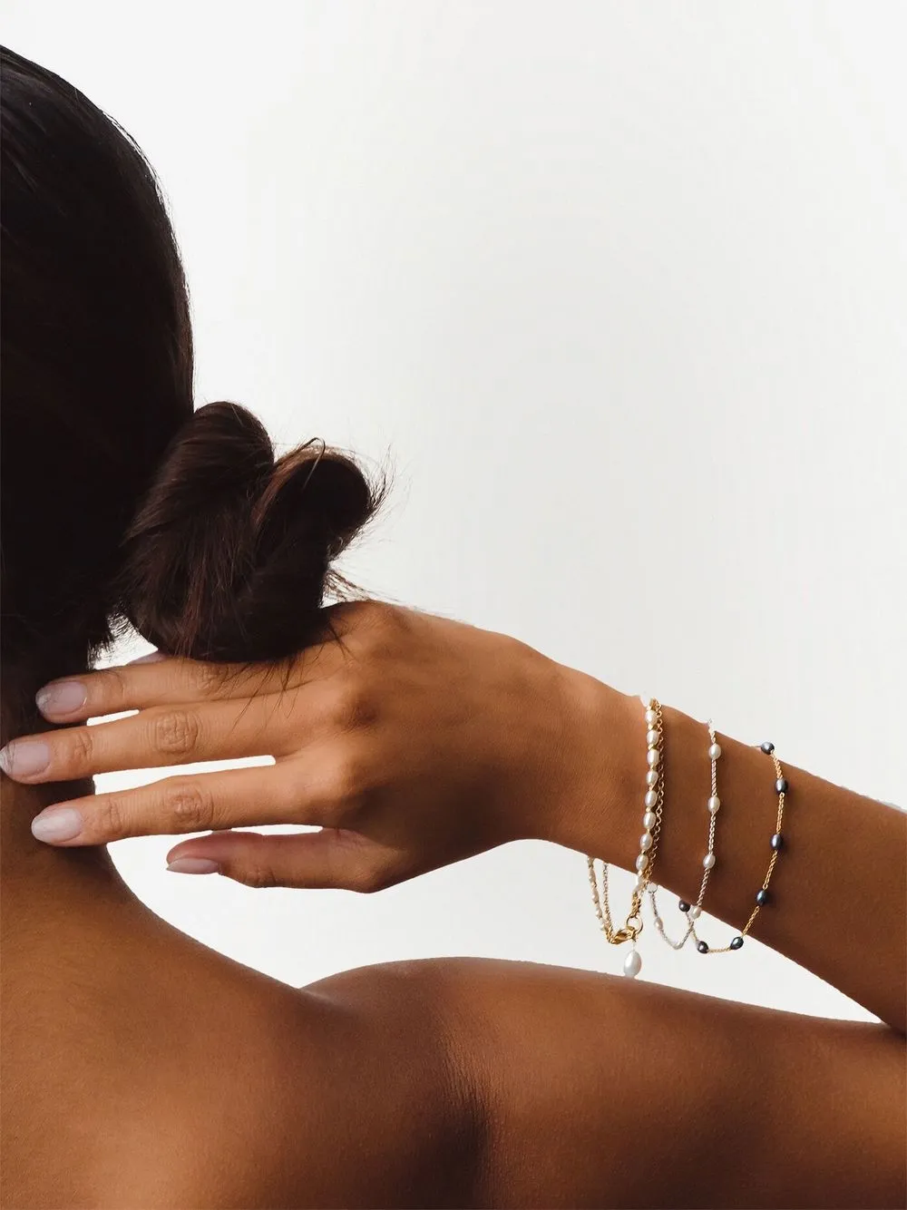 Astley Clarke Armband met parel - Goud