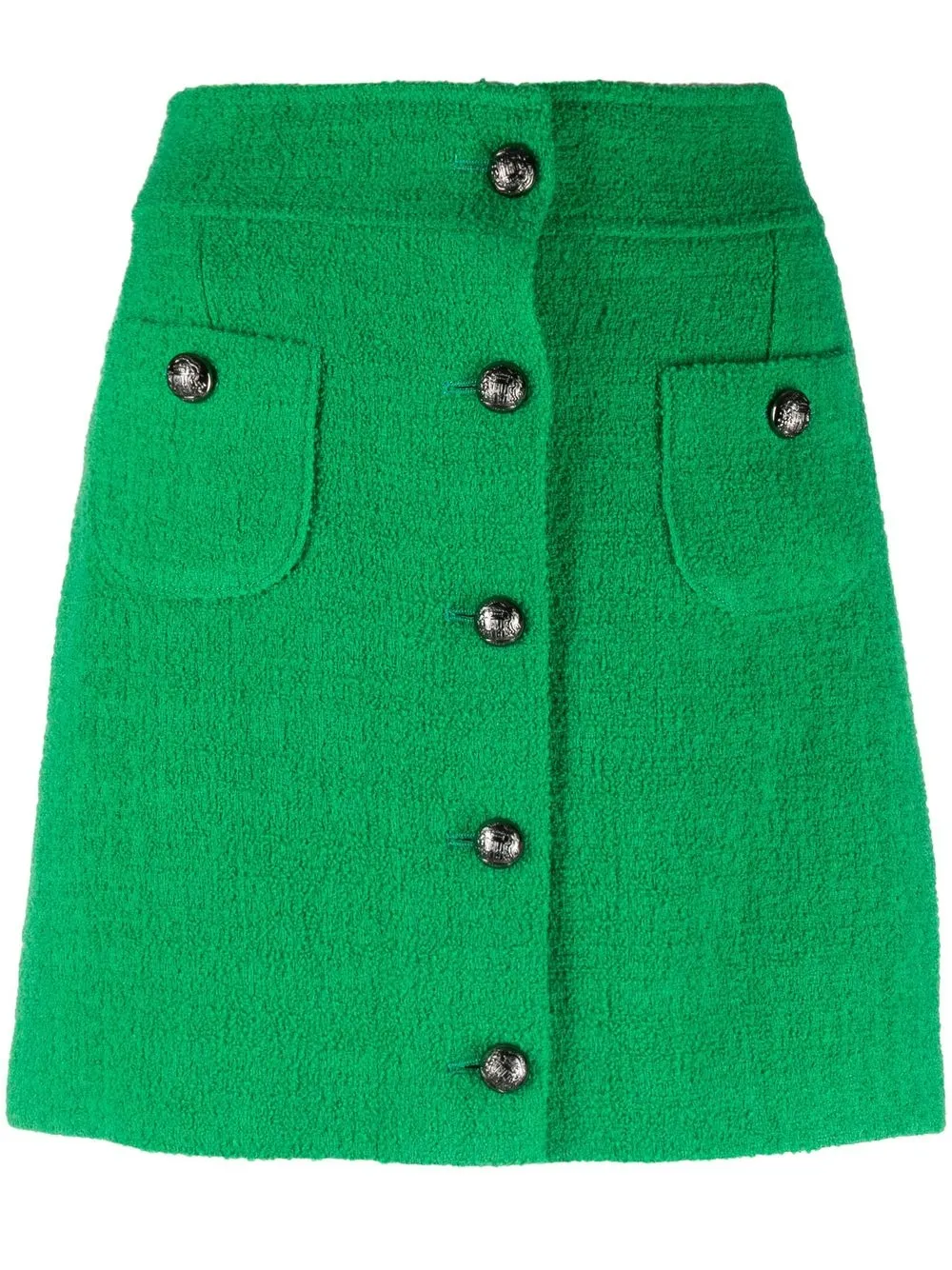 

Tagliatore falda corta con botones - Verde