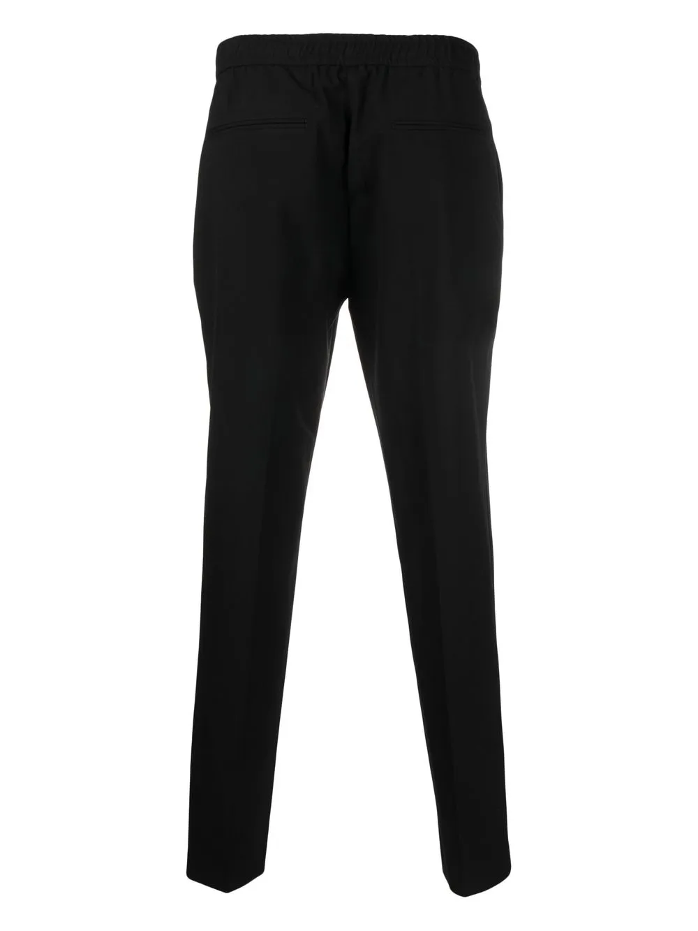 Theory Pantalon met elastische taille - Zwart
