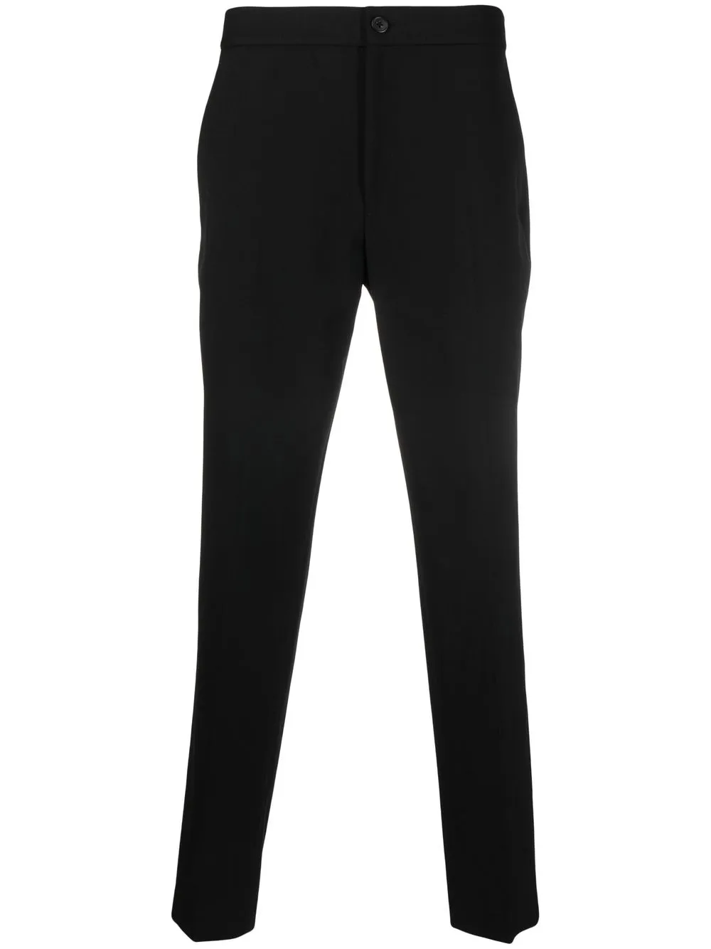 

Theory bonded wool twill slim trousers - Black