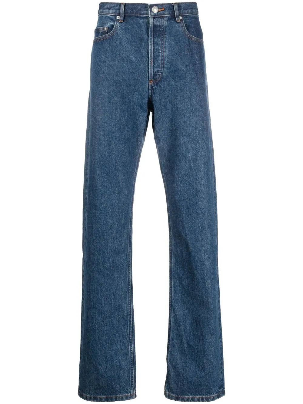 

A.P.C. high-waisted straight-leg jeans - Blue