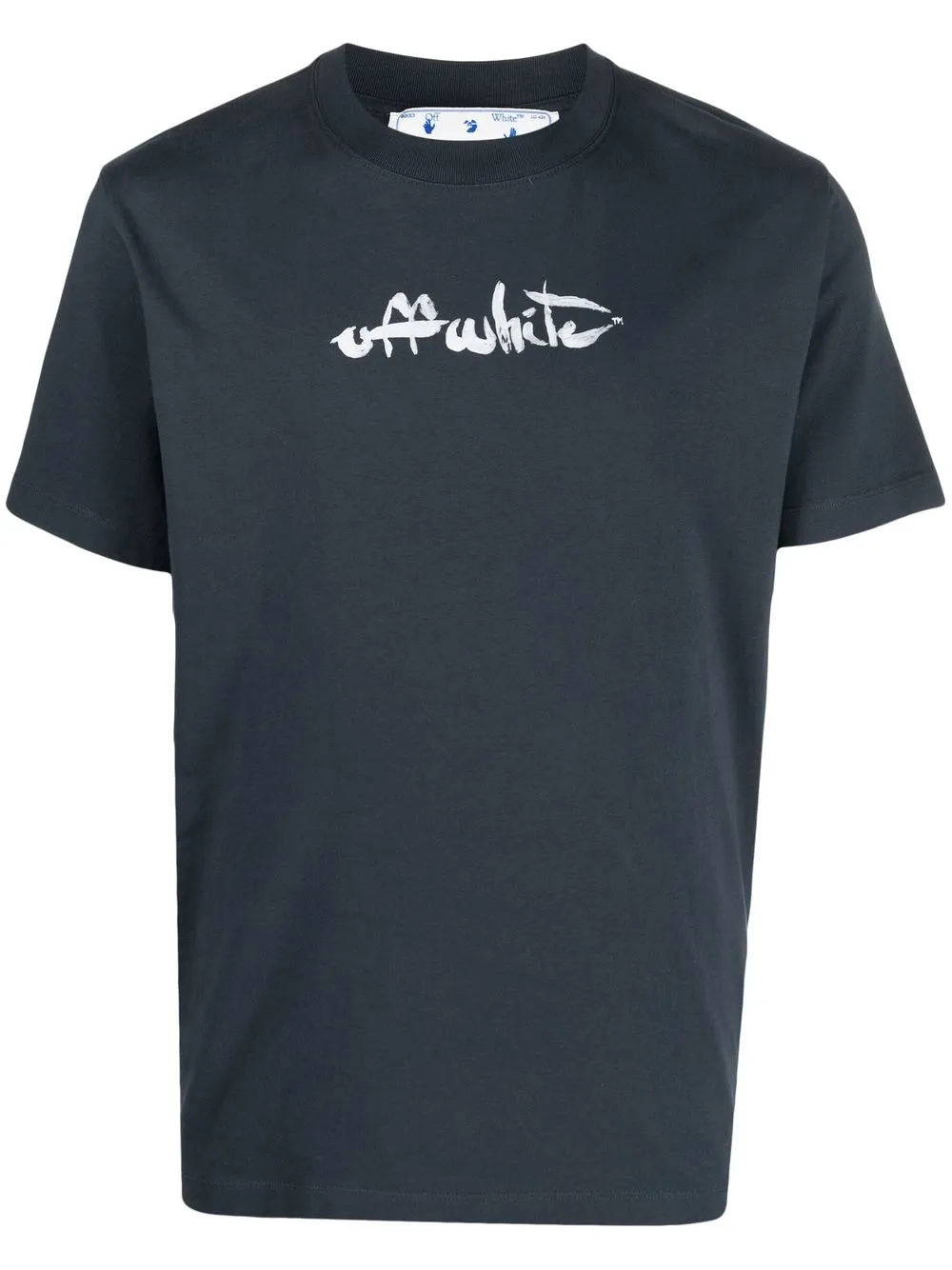 

Off-White painted Arrows-print T-shirt - Blue