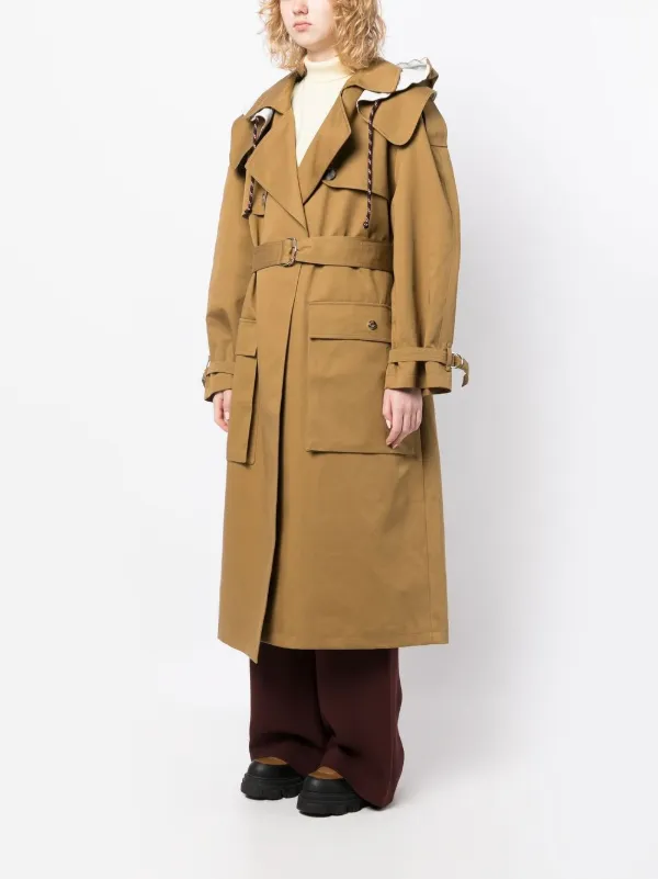 Colville Oversized Trench Coat Brown FARFETCH PH