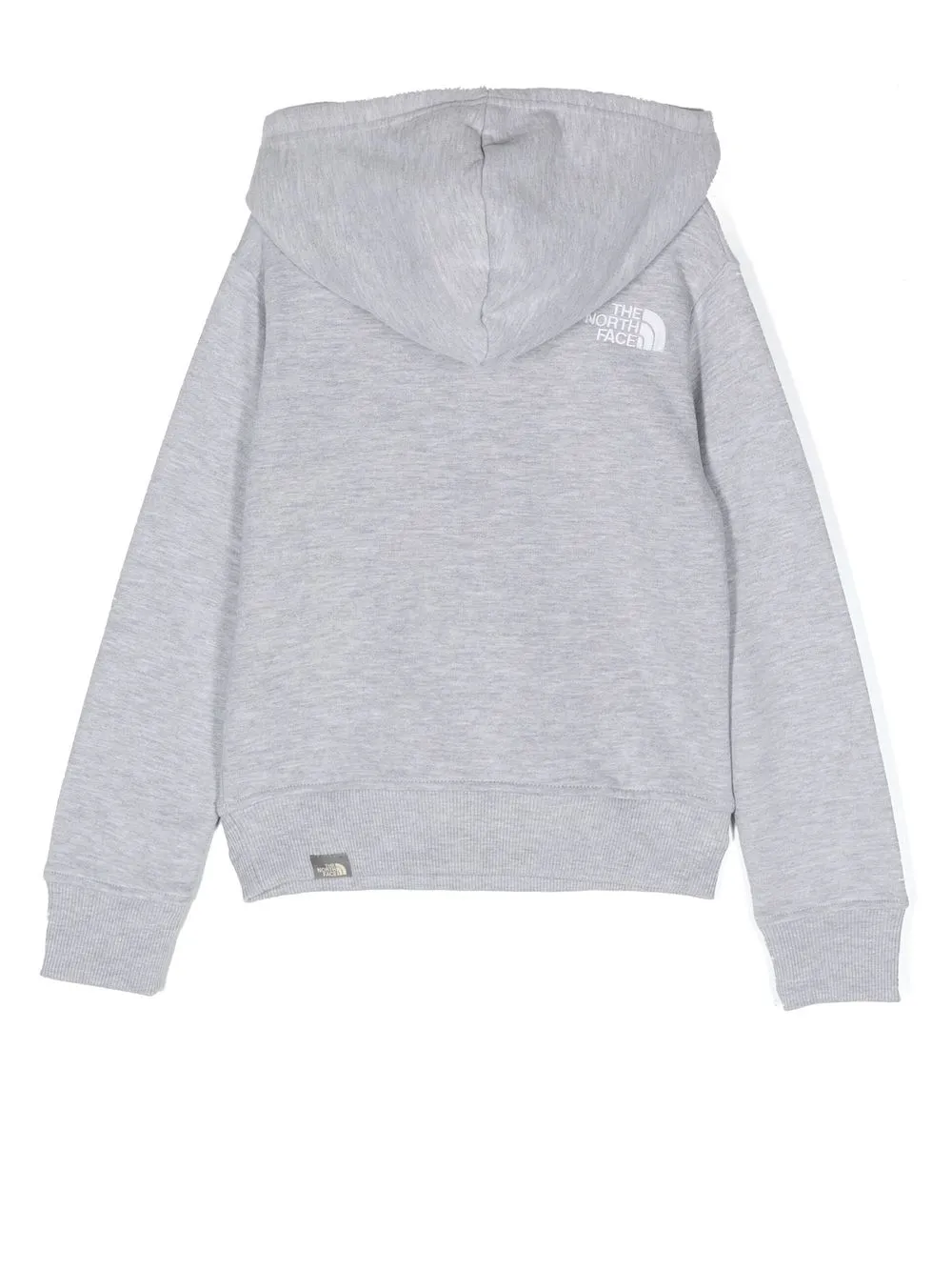 The North Face Kids Hoodie met geborduurd logo - Grijs