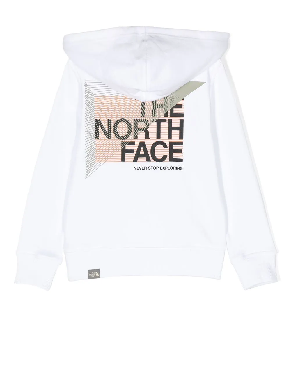 The North Face Kids Hoodie met logoprint - Wit