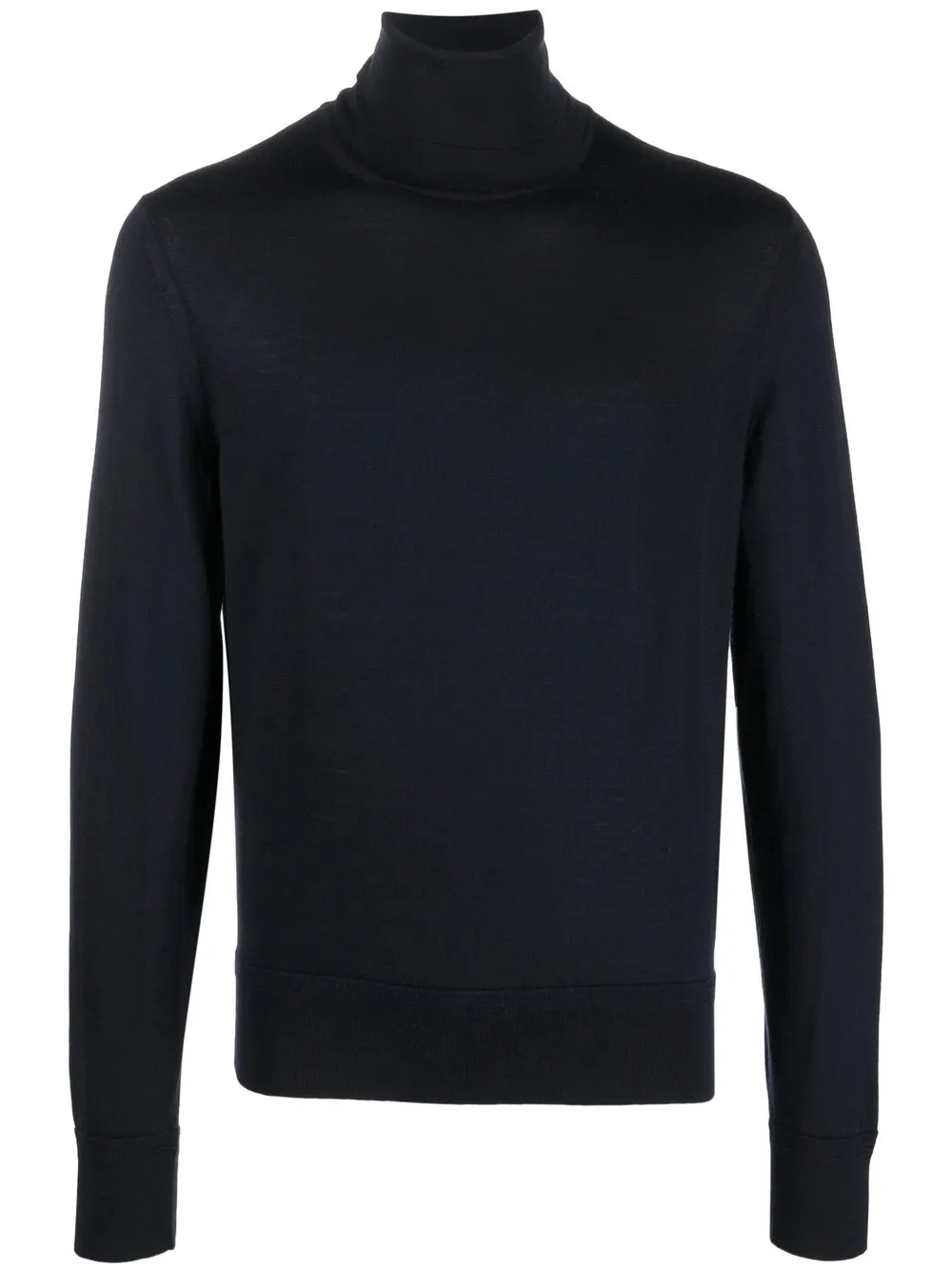 

TOM FORD roll-neck wool jumper - Blue