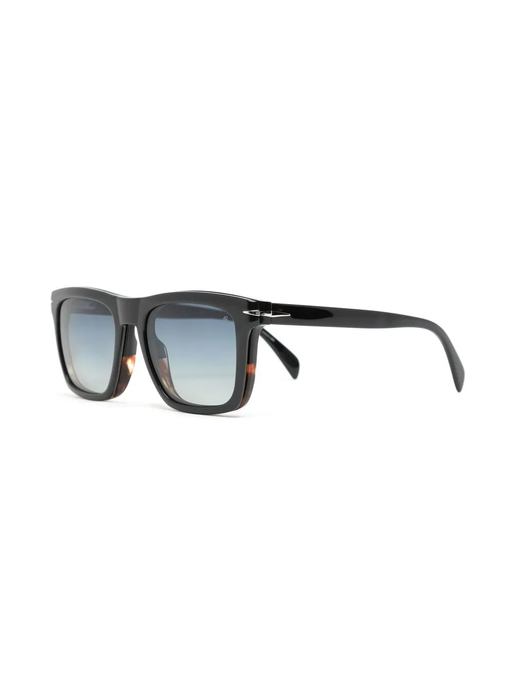Eyewear by David Beckham Zonnebril met vierkant montuur - Zwart