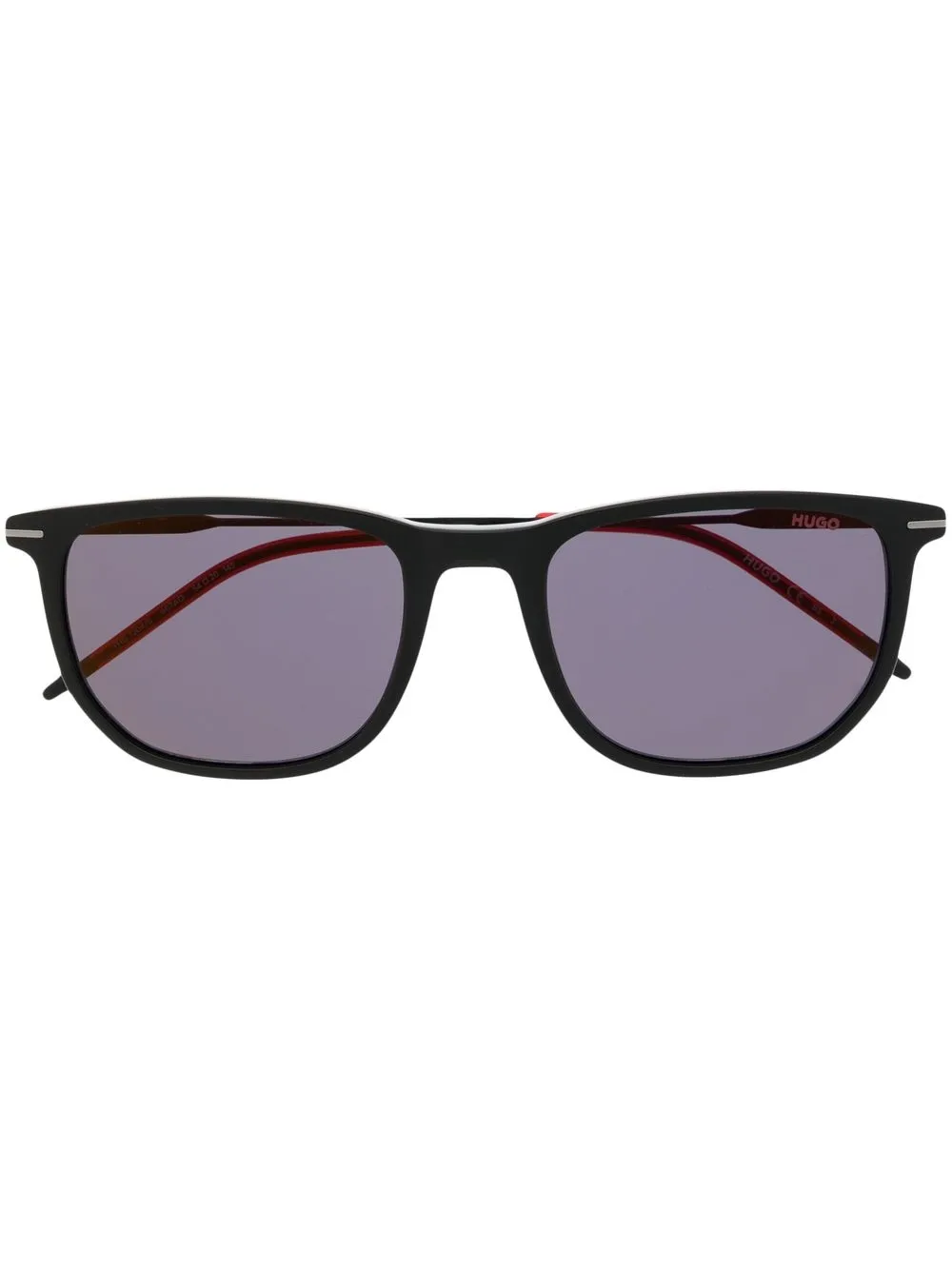 

BOSS lentes de sol con armazón cuadrada - Negro