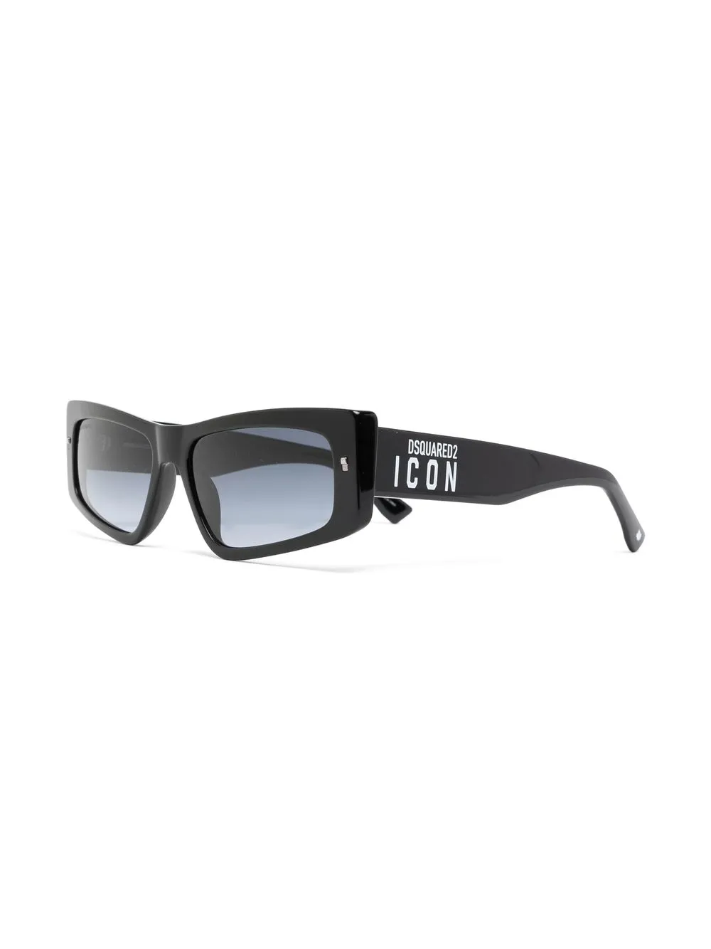 Dsquared2 Eyewear Zonnebril met rechthoekig montuur - Zwart