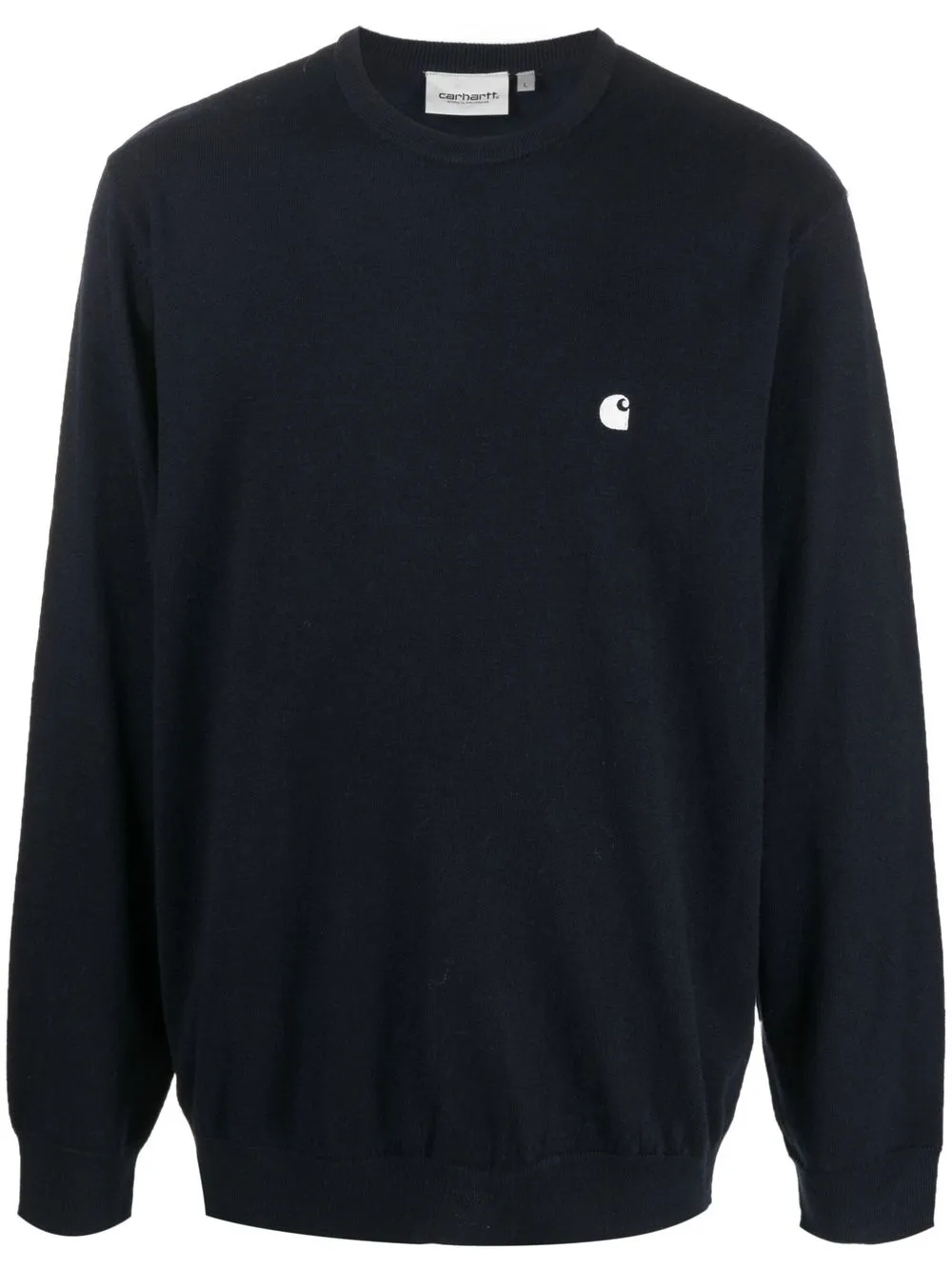 

Carhartt WIP embroidered-logo crew-neck jumper - Blue