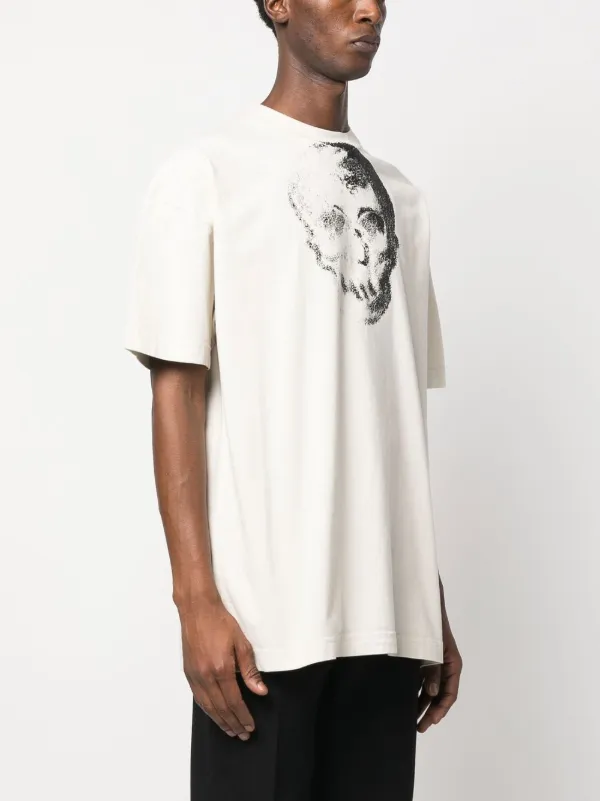 Skull print 2024 t shirt