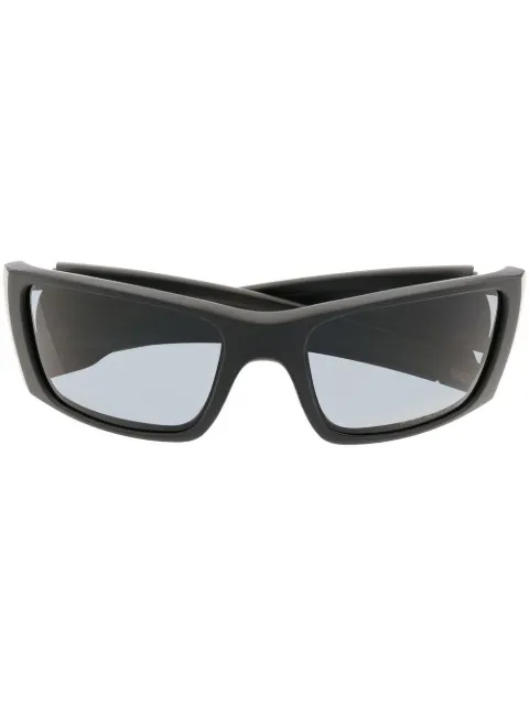 Oakley rectangle-frame tinted sunglasses