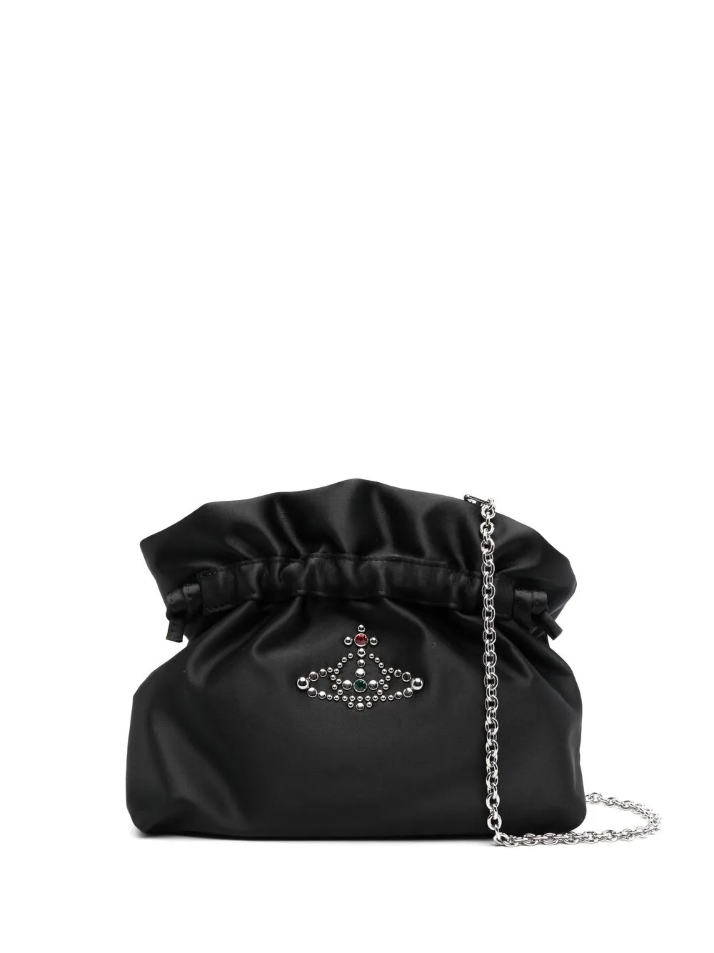 

Vivienne Westwood Orb-detail clutch bag - Negro