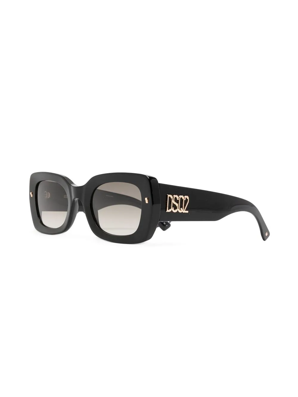 Dsquared2 Eyewear Zonnebril met vierkant montuur - Zwart