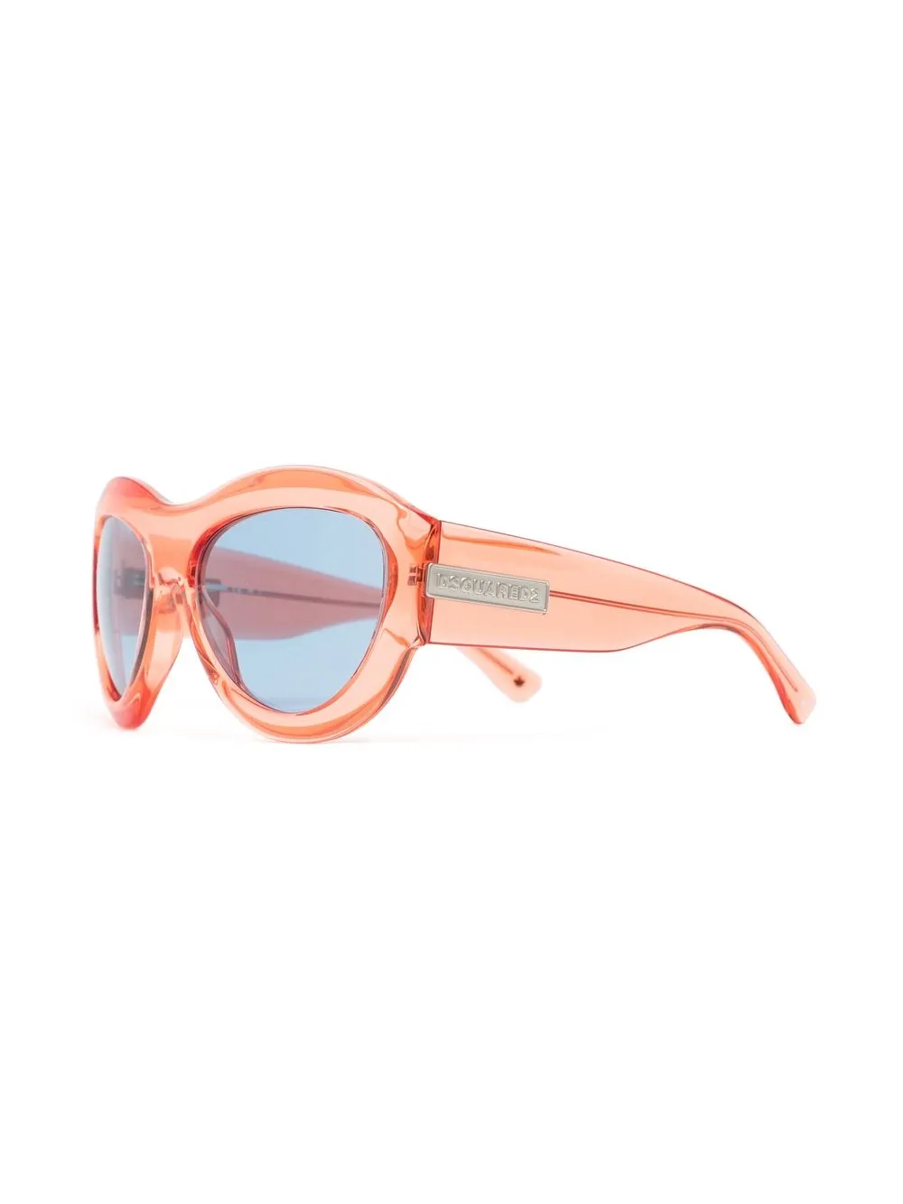 Dsquared2 Eyewear Zonnebril met rond montuur - Oranje
